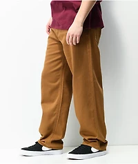Empyre Loose Fit Tobacco Denim Skate Pants