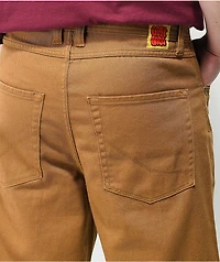 Empyre Loose Fit Tobacco Denim Skate Pants