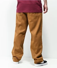 Empyre Loose Fit Tobacco Denim Skate Pants