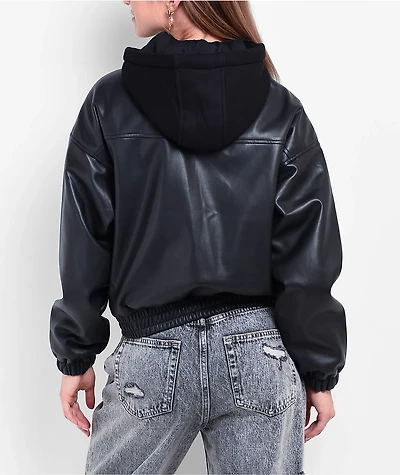 Empyre Lorelei Black Bomber Jacket
