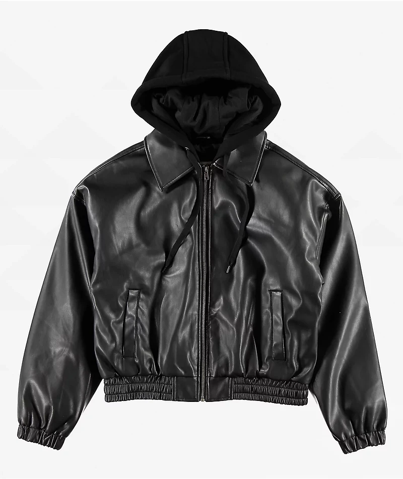 Empyre Lorelei Black Bomber Jacket