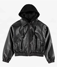 Empyre Lorelei Black Bomber Jacket