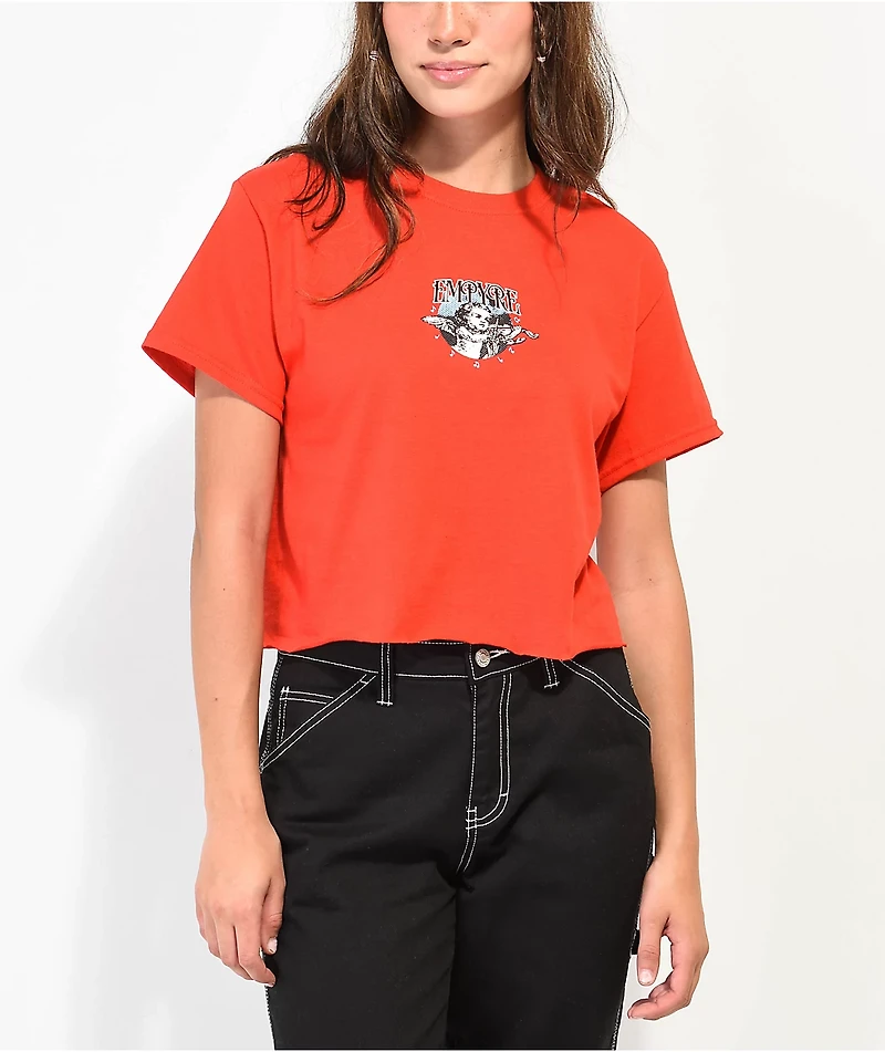Empyre Love Song Red Crop T-Shirt