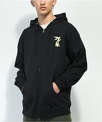 Empyre Lucky Day Black Zip Hoodie