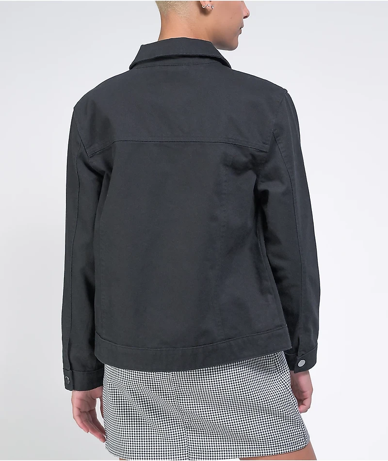 Empyre Marley Washed Black Denim Jacket