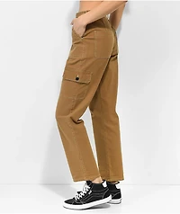 Empyre Marlo Bronze Brown Canvas Cargo Pants