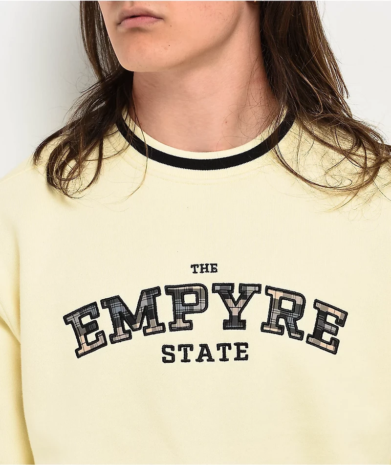 Empyre Master Class Yellow Crewneck Sweatshirt