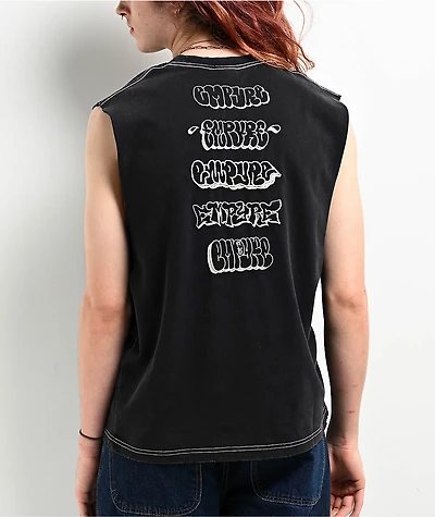 Empyre Megalodon Black Muscle Tank Top