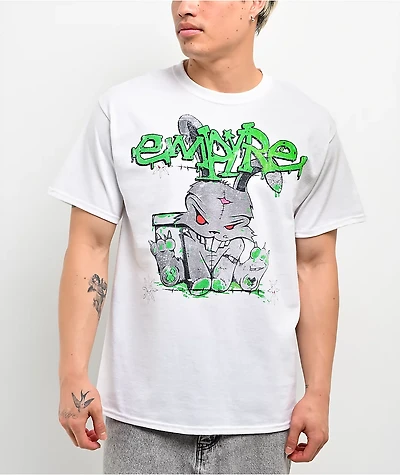 Empyre Melting Bunny White T-Shirt