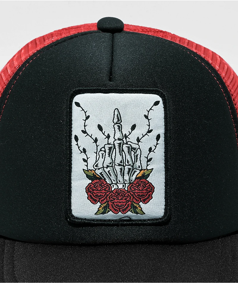 Empyre Message Black Trucker Hat