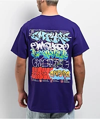 Empyre Metro Zoomin Purple T-Shirt