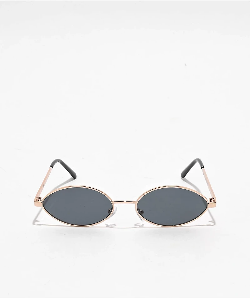 Empyre Miller Black & Gold Sunglasses