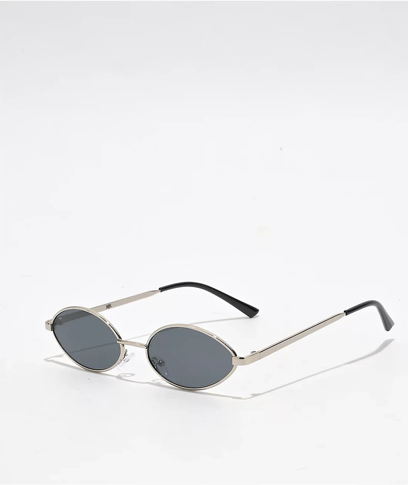 Empyre Miller Black & Silver Sunglasses