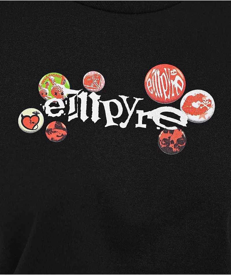 Empyre Mix N Match Buttons Black T-Shirt