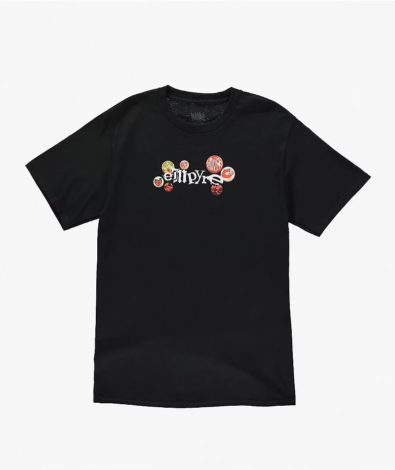 Empyre Mix N Match Buttons Black T-Shirt