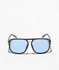 Empyre Morris Black Blue Light Pilot Sunglasses