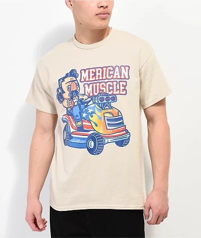 Empyre Muscle Man Tan T-Shirt