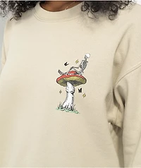 Empyre Nature Heals Sand Crewneck Sweatshirt