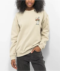 Empyre Nature Heals Sand Crewneck Sweatshirt