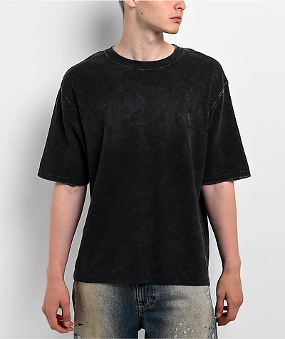 Empyre Neo Waffle Black Short Sleeve Thermal T-Shirt