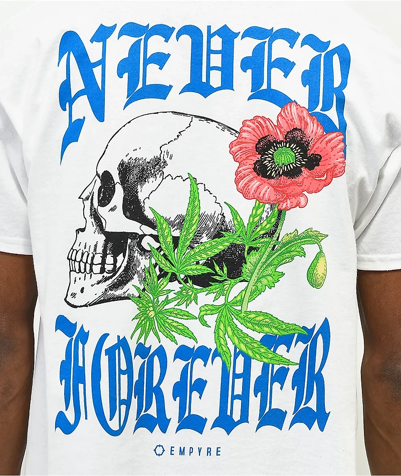 Empyre Never Forever White T-Shirt
