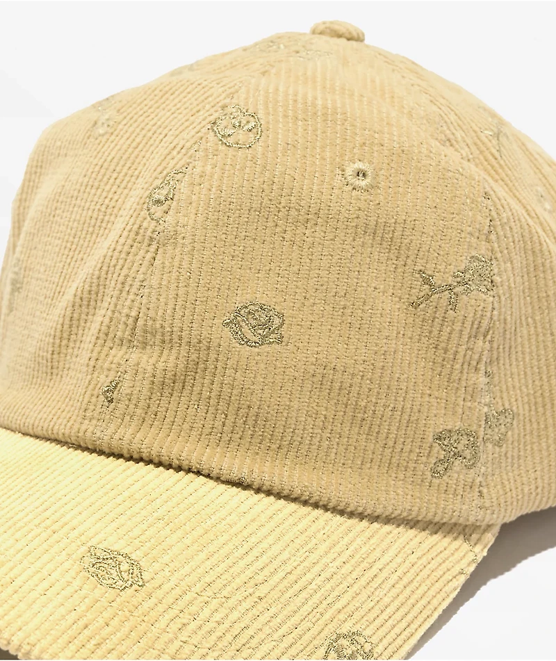 Empyre New Day Natural Corduroy Strapback Hat
