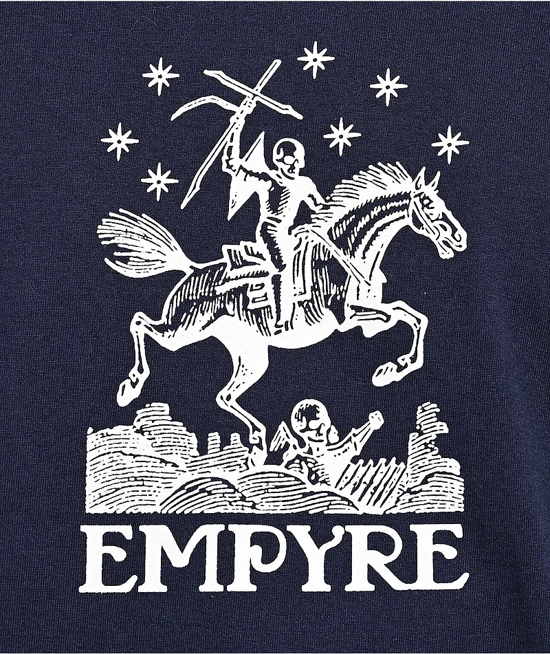 Empyre Night Shining Armor Navy Blue Long Sleeve T-Shirt