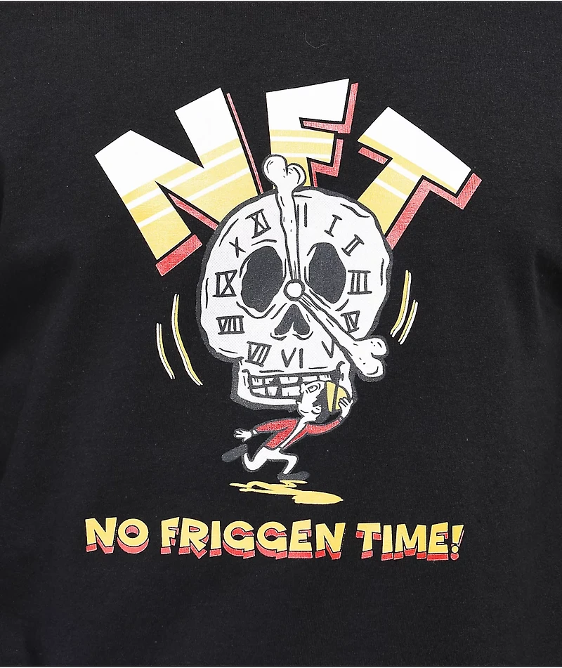 Empyre No Friggin Time Black Long Sleeve T-Shirt