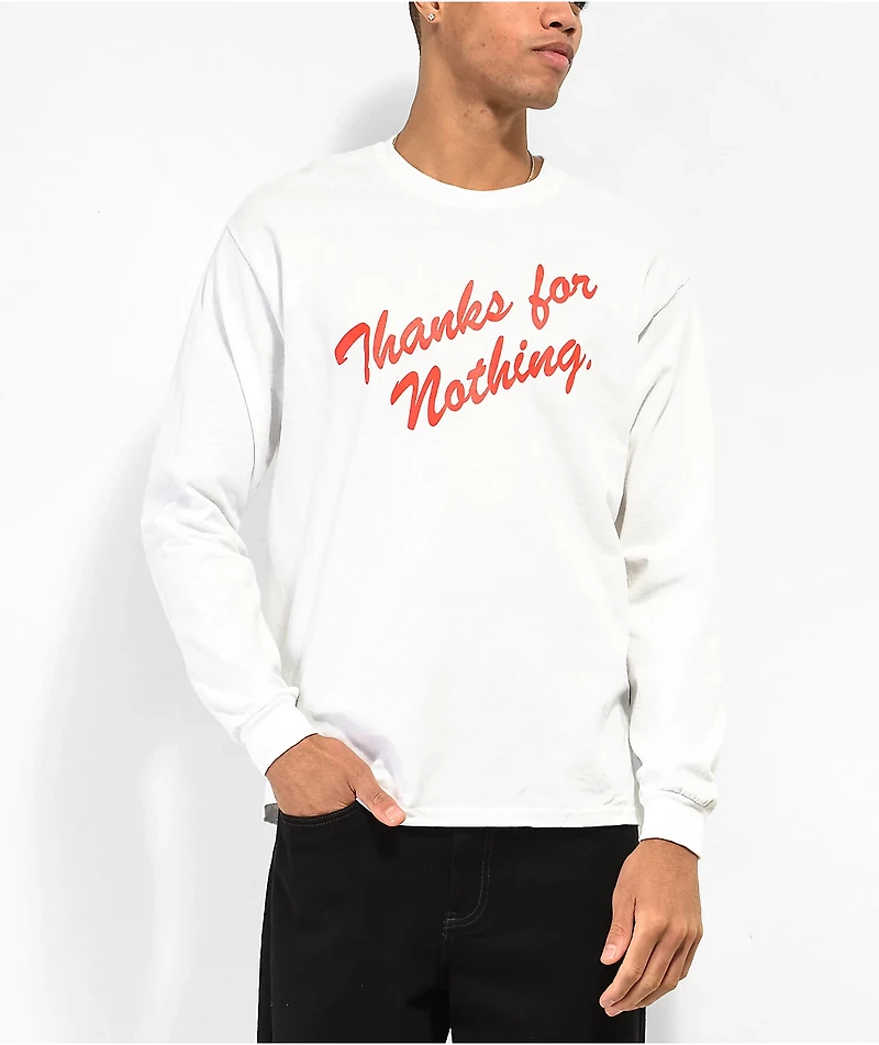 Empyre Nothing White Long Sleeve T-Shirt