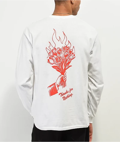 Empyre Nothing White Long Sleeve T-Shirt