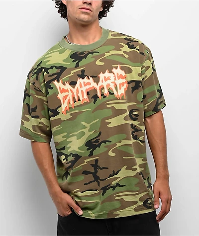 Empyre Nu Metal Logo Camo T-Shirt