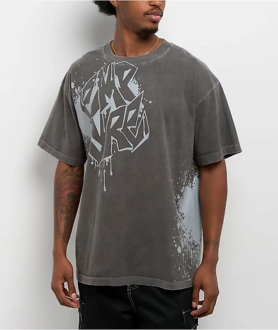 Empyre Numetal Washed Black T-Shirt