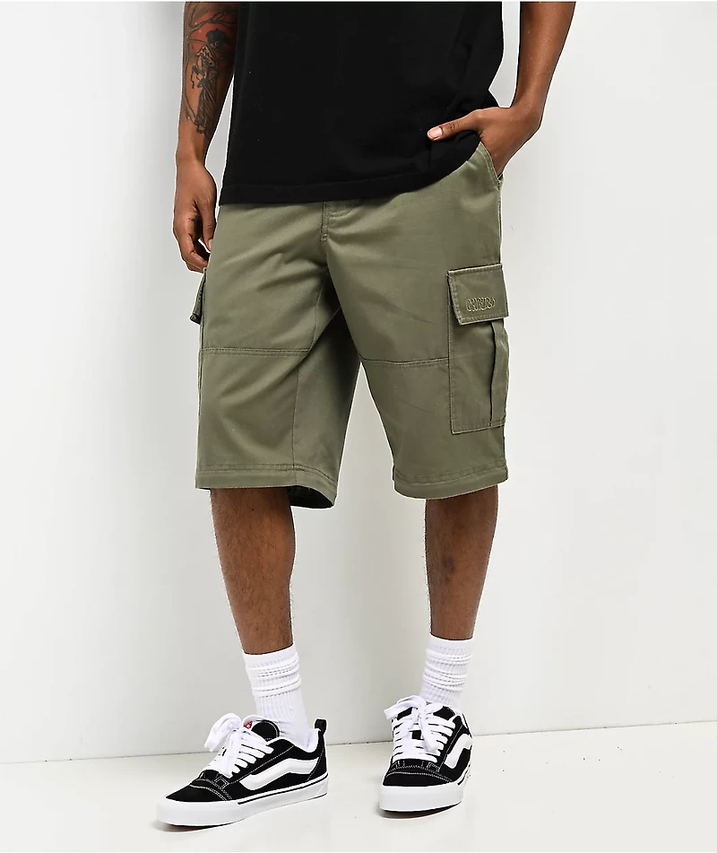 Empyre Olive Zip Off Cargo Skate Pants