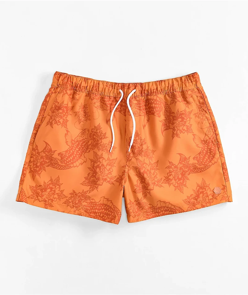 Empyre Ollie Koi Orange Board Shorts