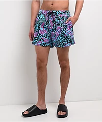 Empyre Ollie Leopard Blue Board Shorts