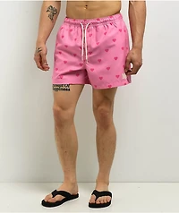Empyre Ollie Pink Hearts Board Shorts