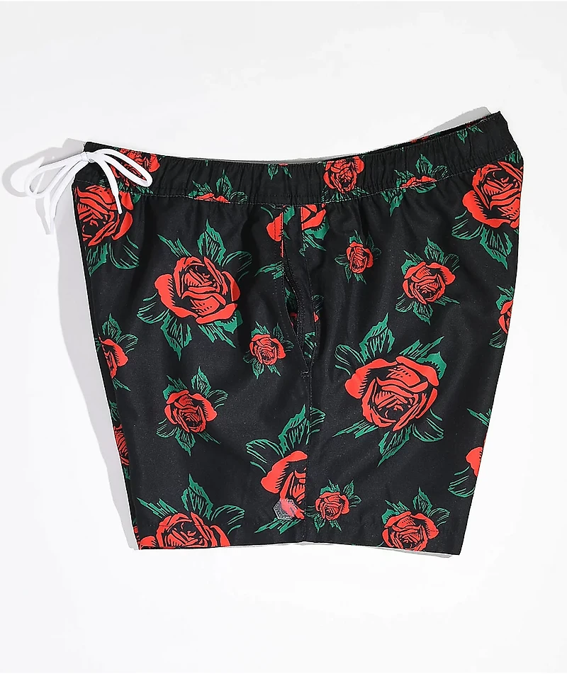 Empyre Ollie Rose Black Board Shorts