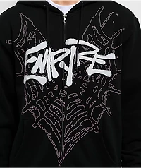 Empyre On My Mind Black Zip Hoodie