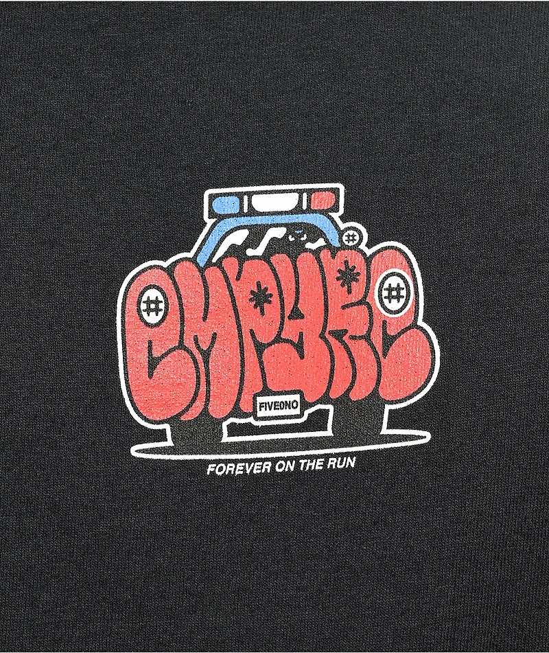 Empyre On The Run Black T-Shirt