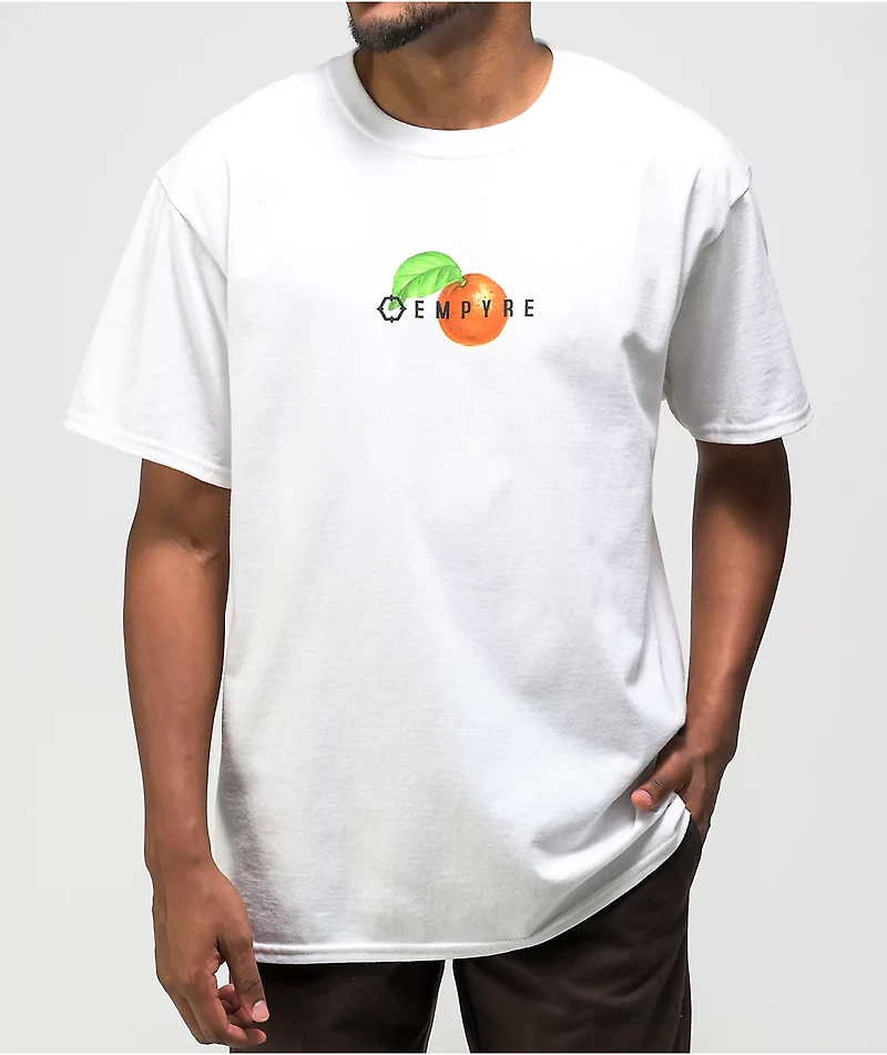 Empyre Orange Paradise White T-Shirt