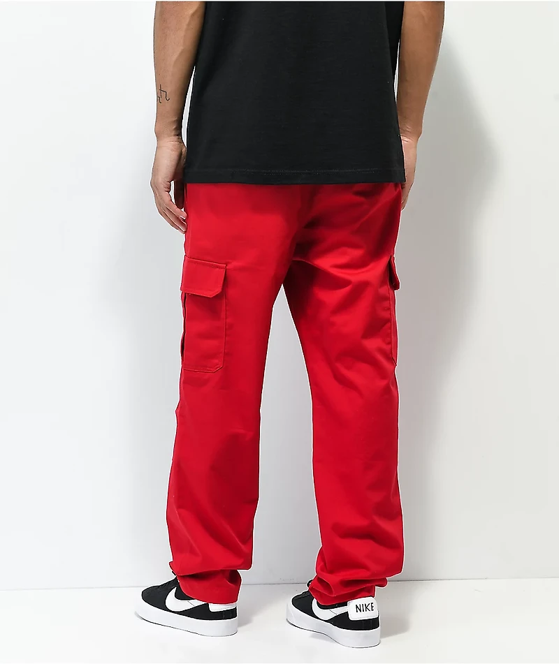 Empyre Orders Red Cargo Pants