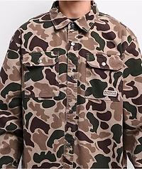 Empyre Overshirt Duck Camo Long Sleeve Work Shirt