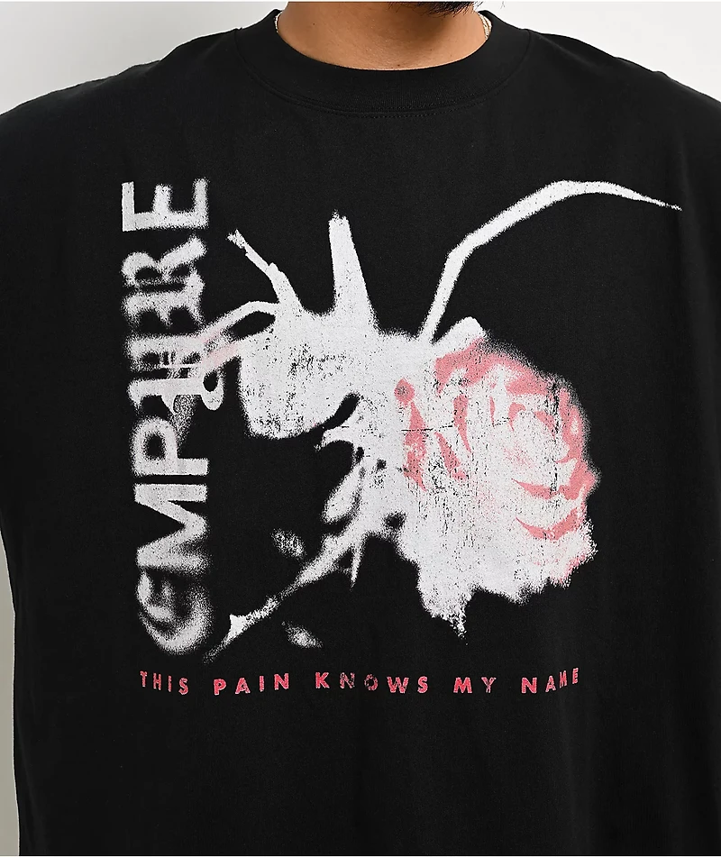 Empyre Pain Knows My Name Black T-Shirt