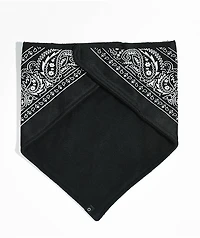 Empyre Paisley Black Fleece Bandana