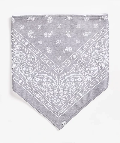 Empyre Paisley Grey Fleece Bandana