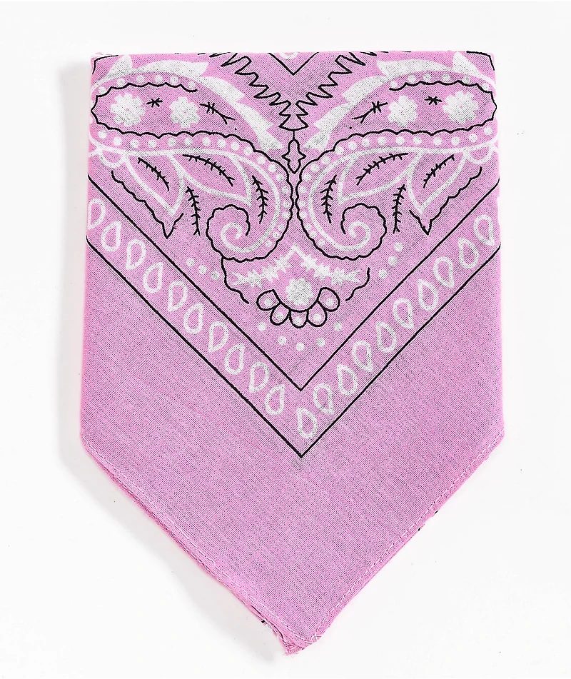 Empyre Paisley Pink Bandana