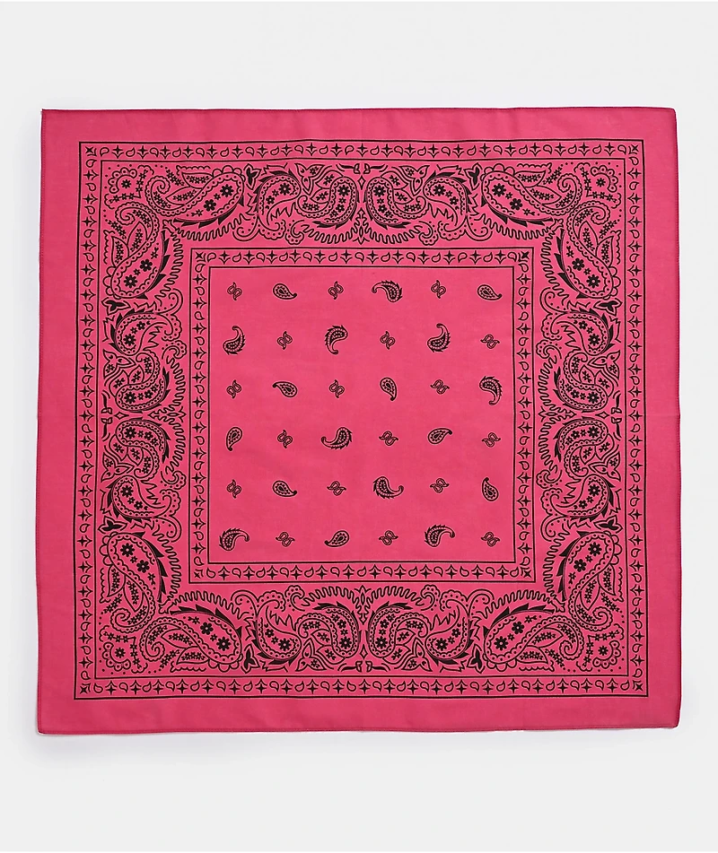 Empyre Paisley Pink Bandana