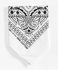 Empyre Paisley White Bandana