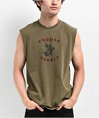 Empyre Pandora Olive Tank Top