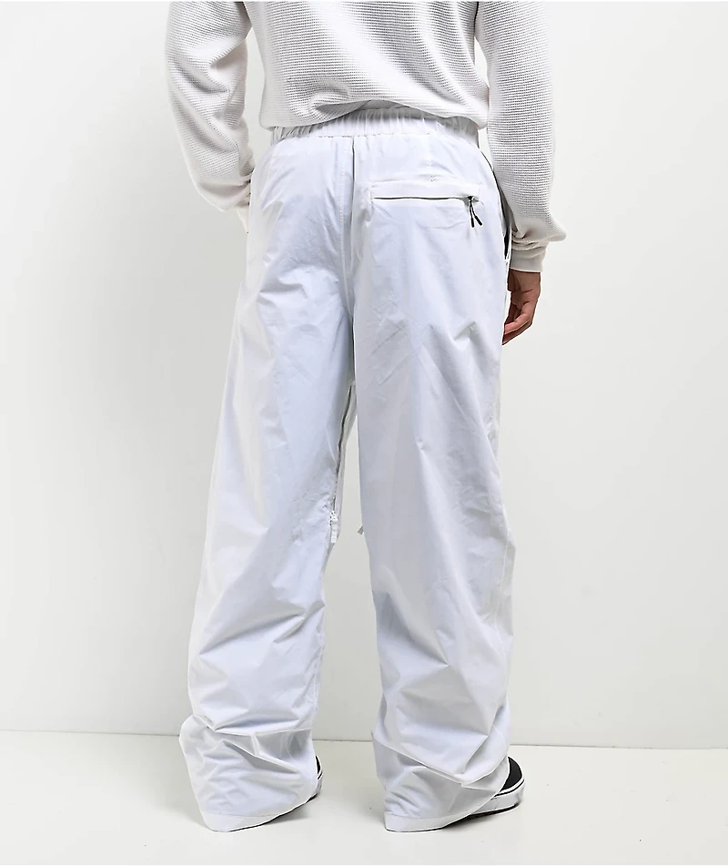Empyre Park Bright White 10K Snowboard Pants 2025